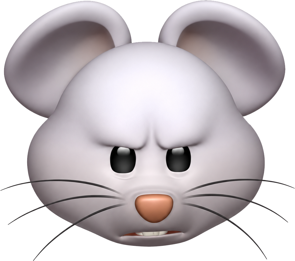 O ratinho de cara fechada que representa o Ratão BOT
